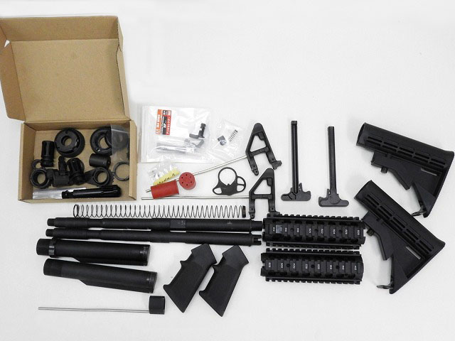 東京マルイ] M4 MWS ハンドガード ストックなど ジャンクパーツ 2