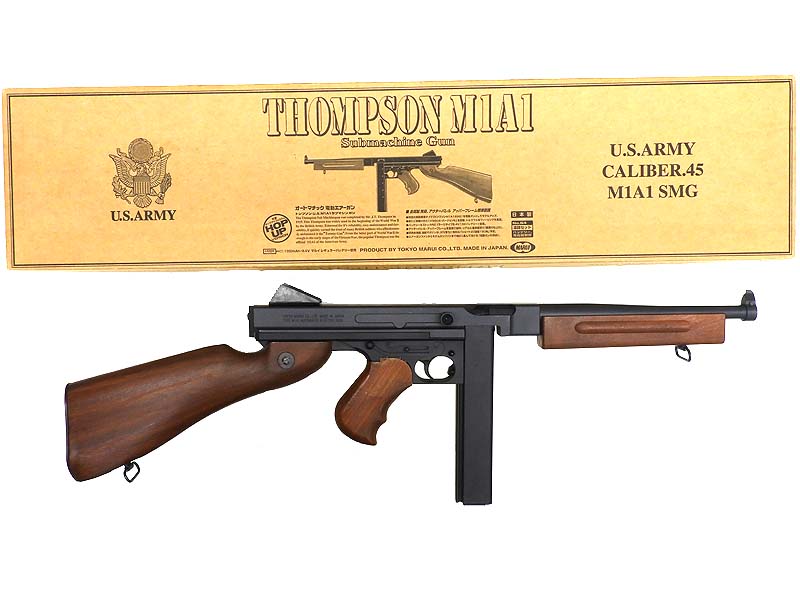 東京マルイ] トンプソン M1A1 電動ガン パーカ塗装カスタム (中古)の