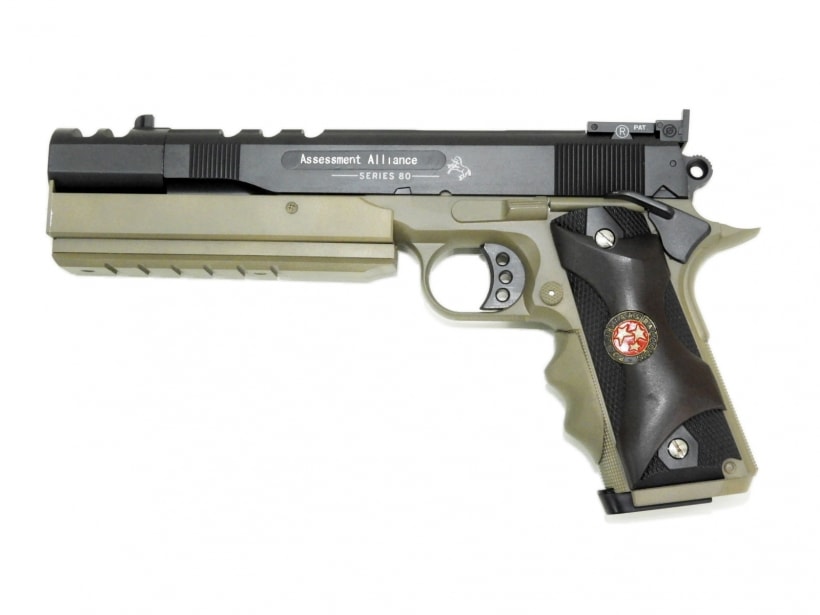 東京マルイ] AMTハードボーラー 固定スライドガスガン バイオハザード