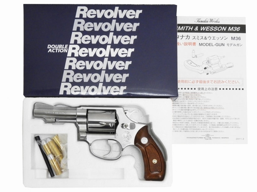 タナカ] S&W M60 チーフスペシャル 3inch ステンレスモデル Ver.2