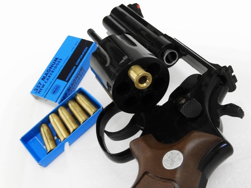 MGC] S&W M586 コンバット・マグナム 4インチ ABS 発火モデルガン