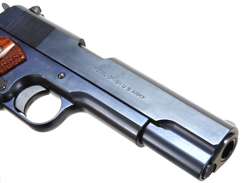 WA] コルト M1911 ワイルドバンチ/ガンブルー マグナブローバック 8丁