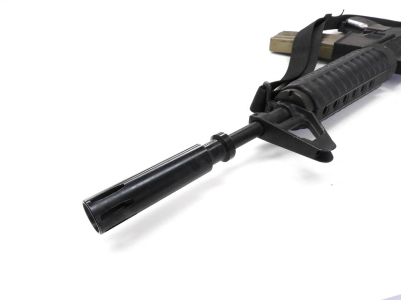 マルシン] COLT XM177E2 コマンド スリング・BKマガジン 付き (中古)の