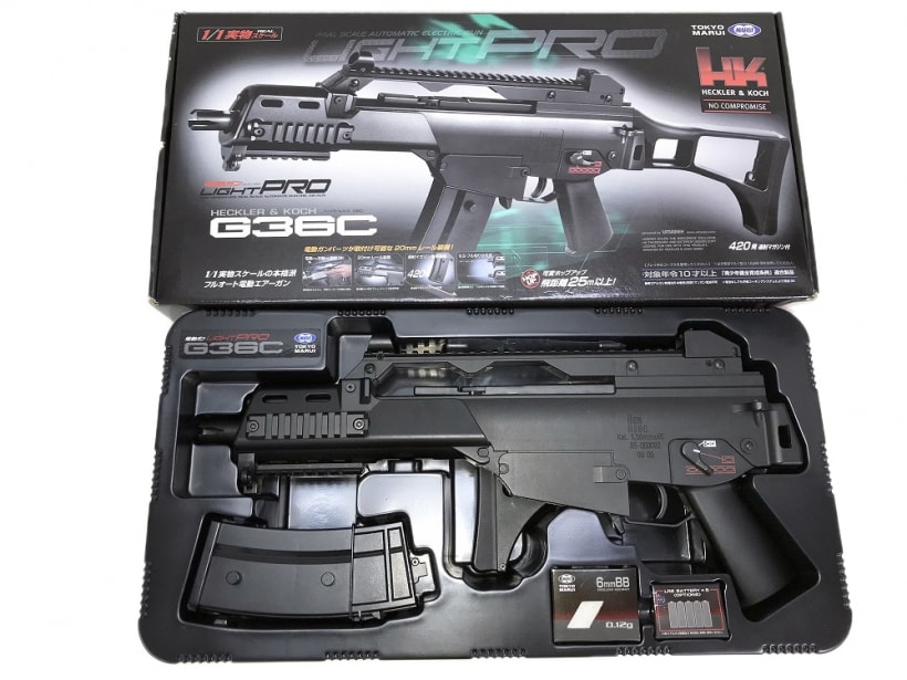 東京マルイ] G36C ライトプロ 10才以上用電動ガン (新品取寄)の販売