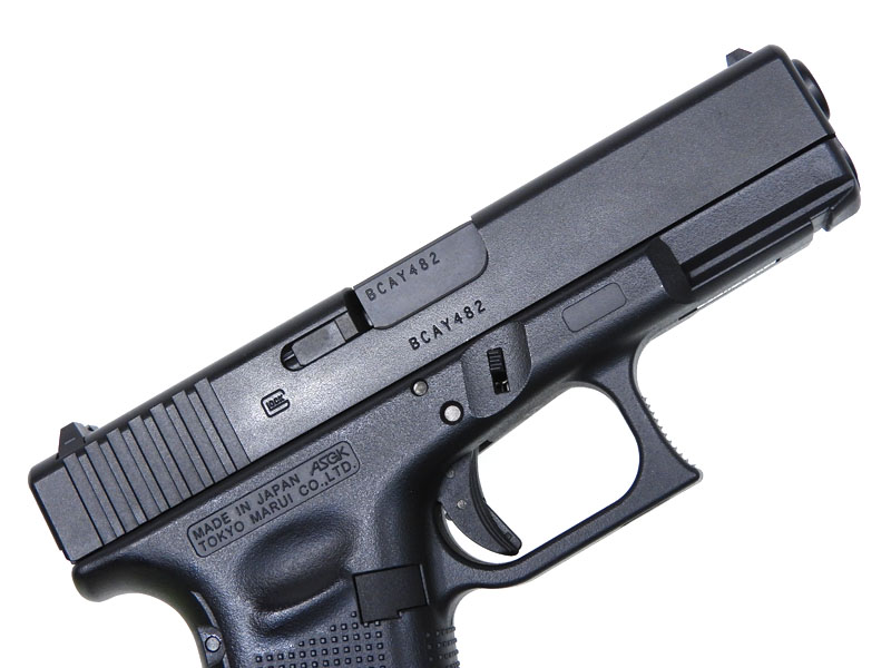 東京マルイ] グロック19 Gen 4 ガスブローバック スライド研磨/刻印