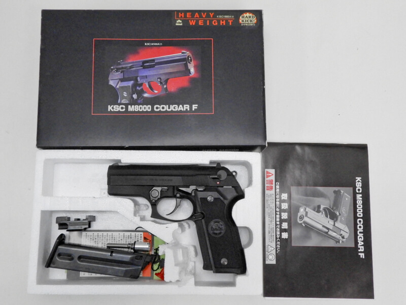 KSC] ベレッタM8000 クーガーF HW HK ガス漏れ大 発射不可 (ジャンク