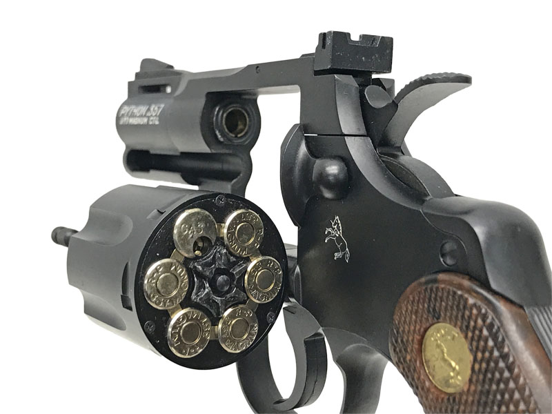タナカ] コルト パイソン 357マグナム 2.5インチ Rモデル HW ガス