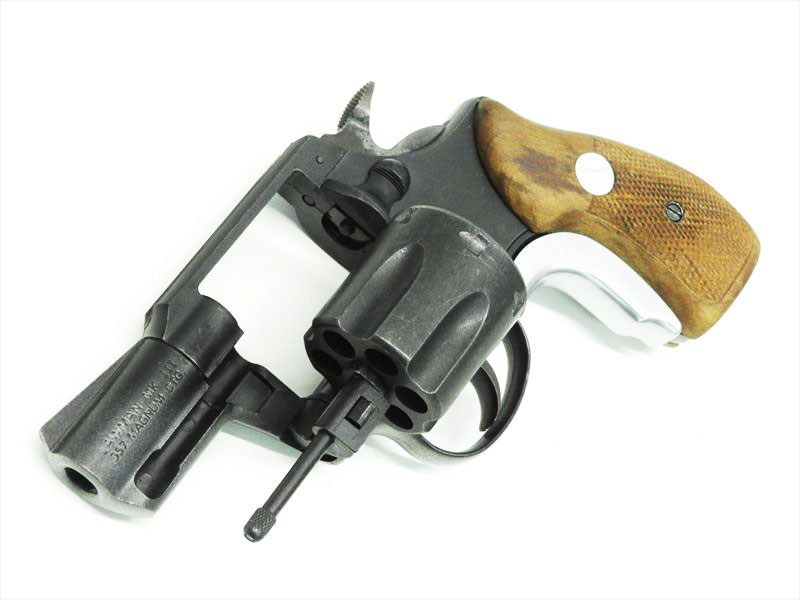 MGC] コルト ローマン MkIII 2インチ SRHW 発火モデルガン 木製