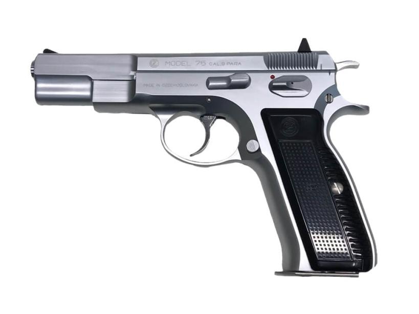 KSC] Cz75 ファースト ステンレスシルバー ガスブローバック (中古)の