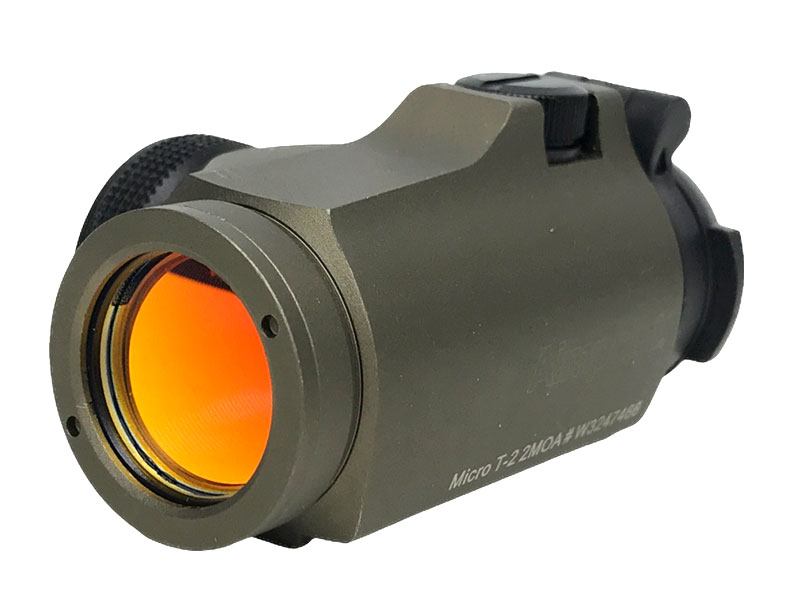 PPT OUTDOOR] AimPoint Micro T-2 タイプ ドットサイト FDE (中古)の