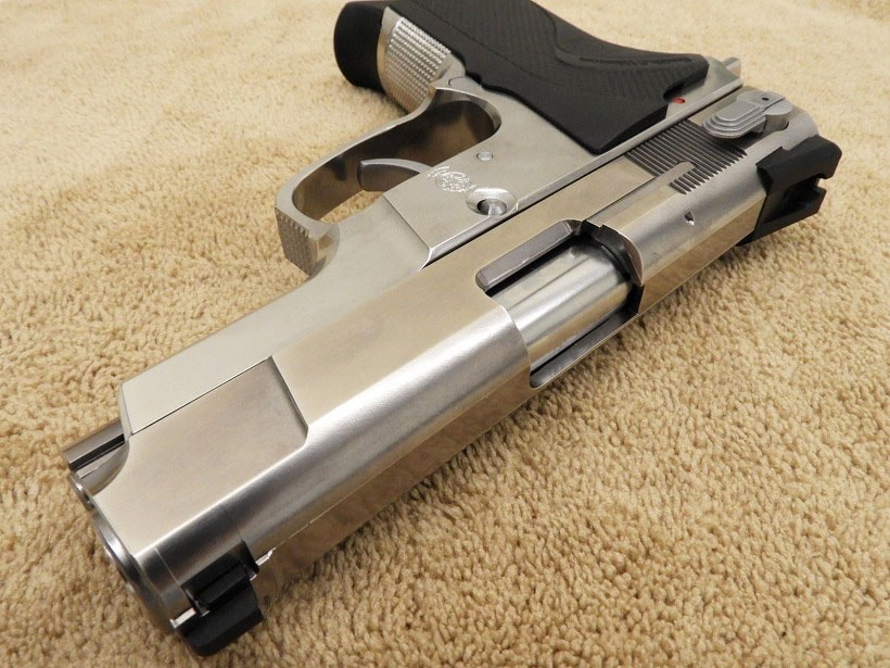 WA] S&W ショーティ.40 HW クロームシルバー ガスブローバック (中古