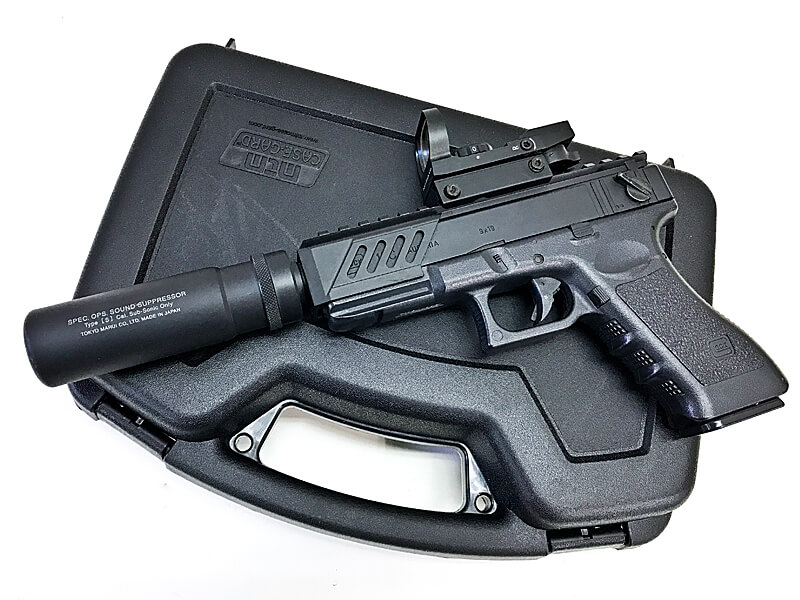 東京マルイ] グロック18C 電動ハンドガン ドットサイト&サイレンサー