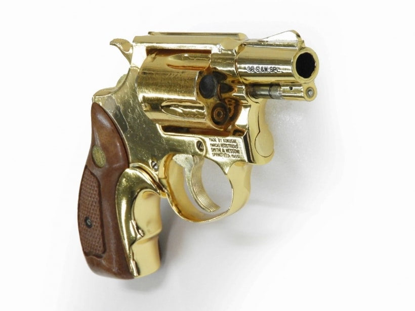 コクサイ] S&W M36 2インチ チーフスペシャル 金属モデルガン 木箱入り