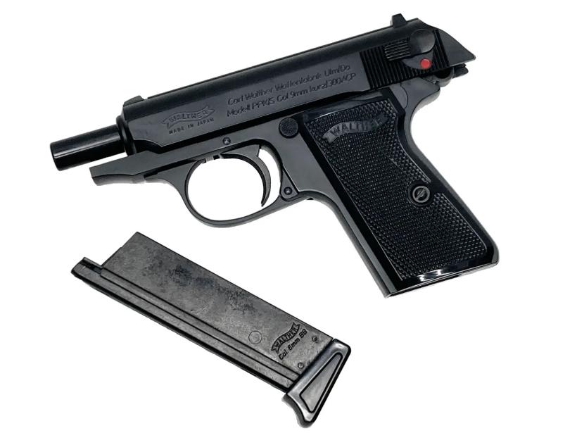 マルゼン] ワルサー ニューPPK/S ブラックモデル 旧パッケージ ガス