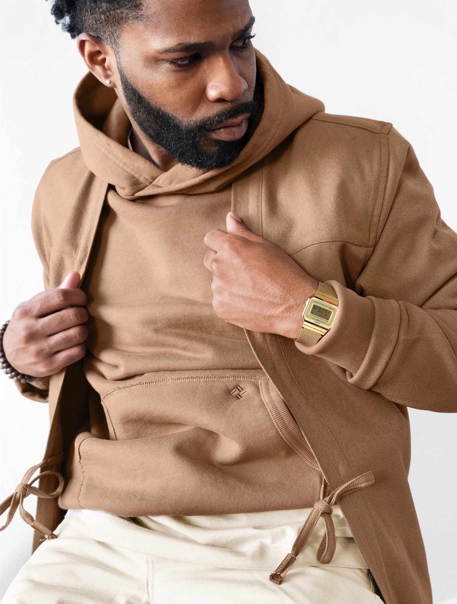 Noragi Jacket - Kona Coffee | AKASHI-KAMA