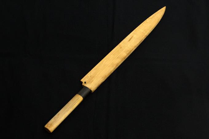 尚台正吉 鍊 本焼 青鋼 尺寸 テッサ包丁 柳刃包丁 黄花梨包丁柄 尚台