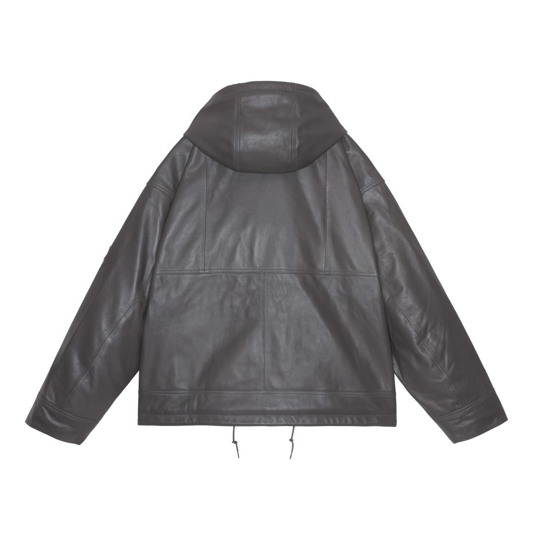 C.E - Leather Zip Jacket | ALTERFATE