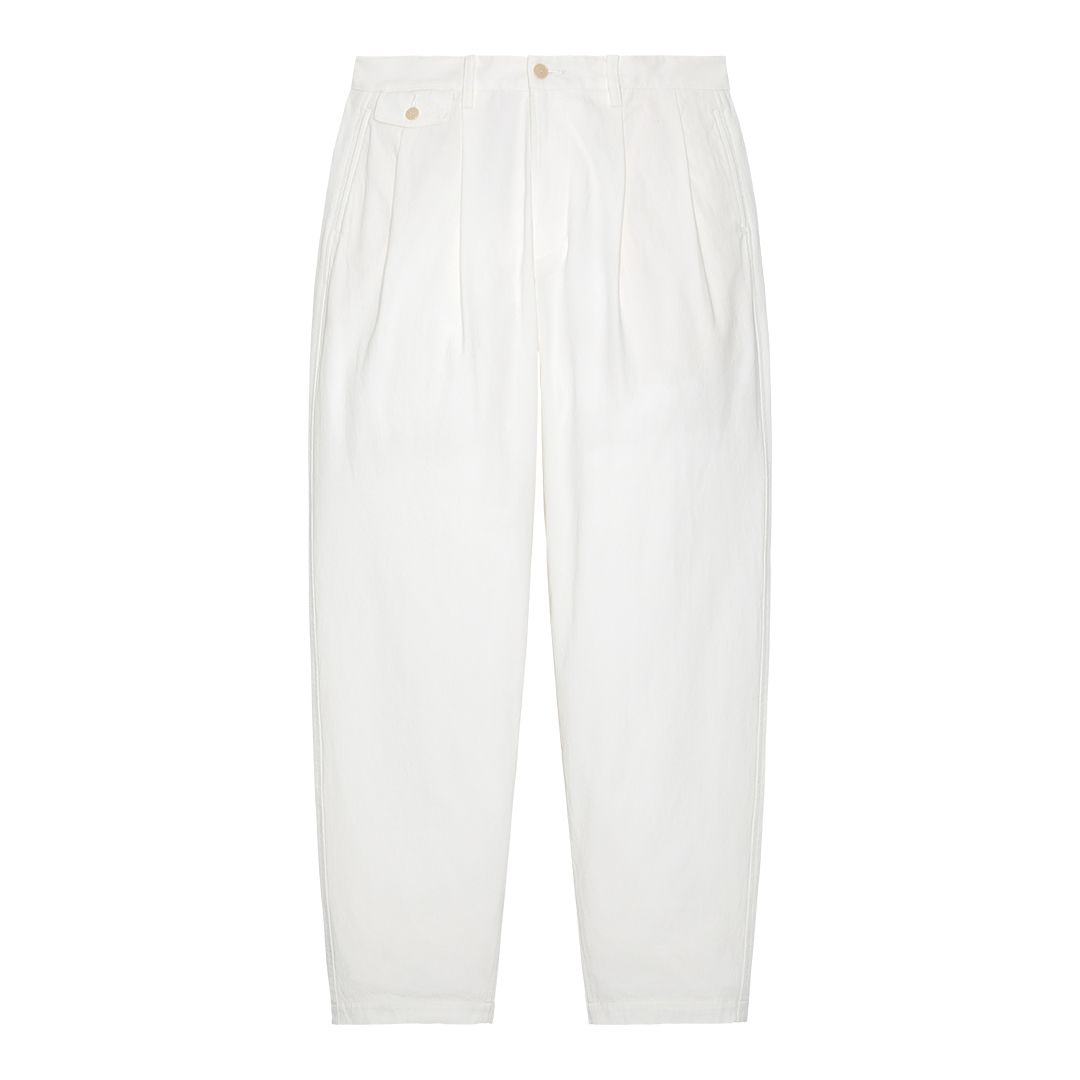C.E - Two Tuck Pants White | ALTERFATE