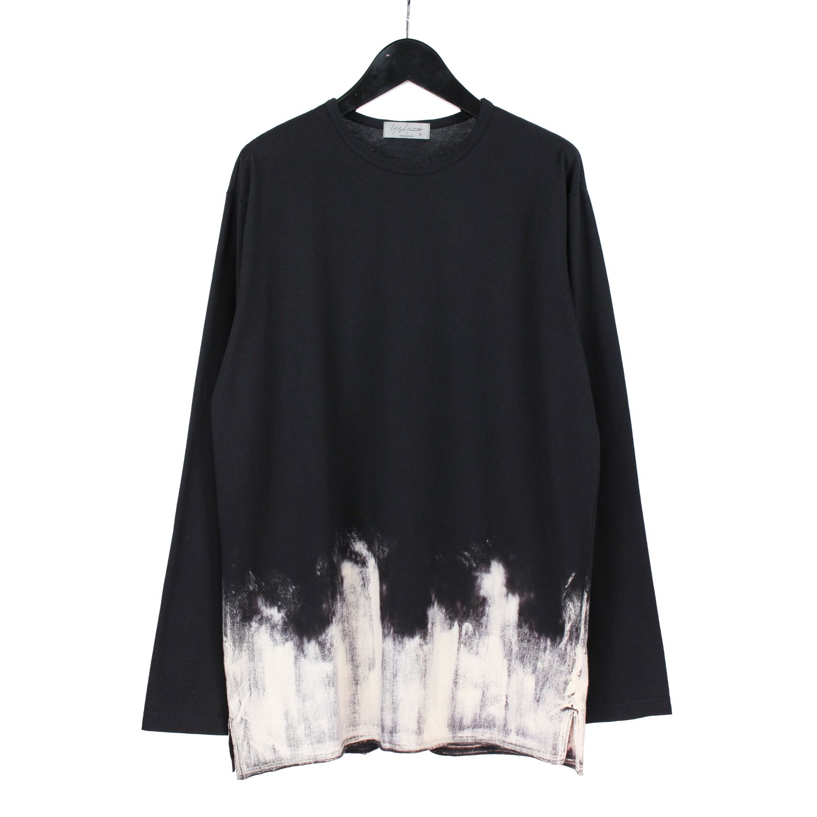 yohji yamamoto - pour homme | 抜染長袖 (メンズ) / 長袖カットソー