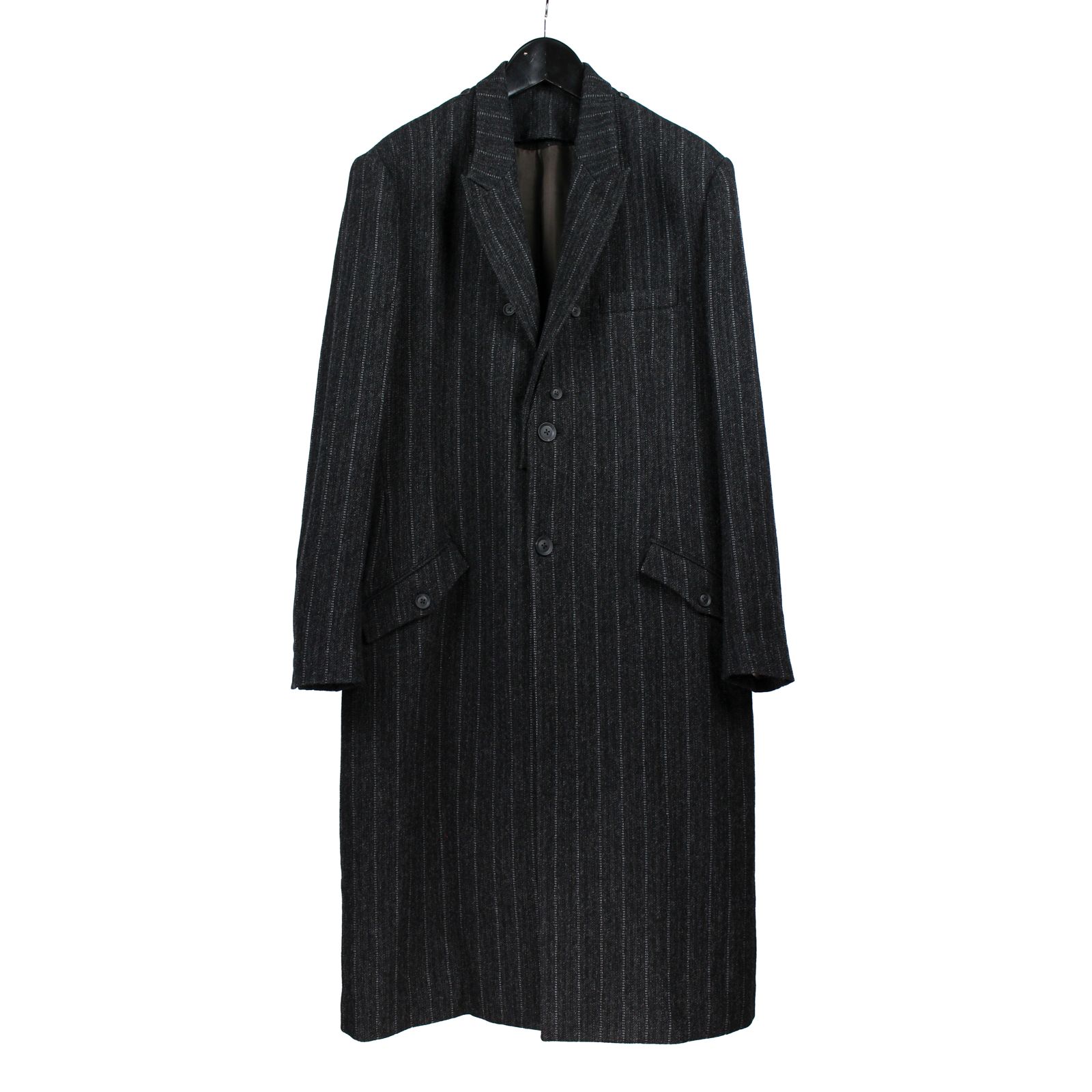 yohji yamamoto - pour homme | 柄・ラペル着脱JKT / ツイード