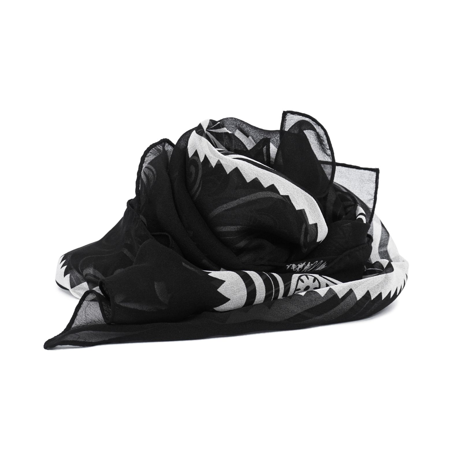 discord - discord | yohji yamamoto [DW-L25-423 / シルクスカーフ