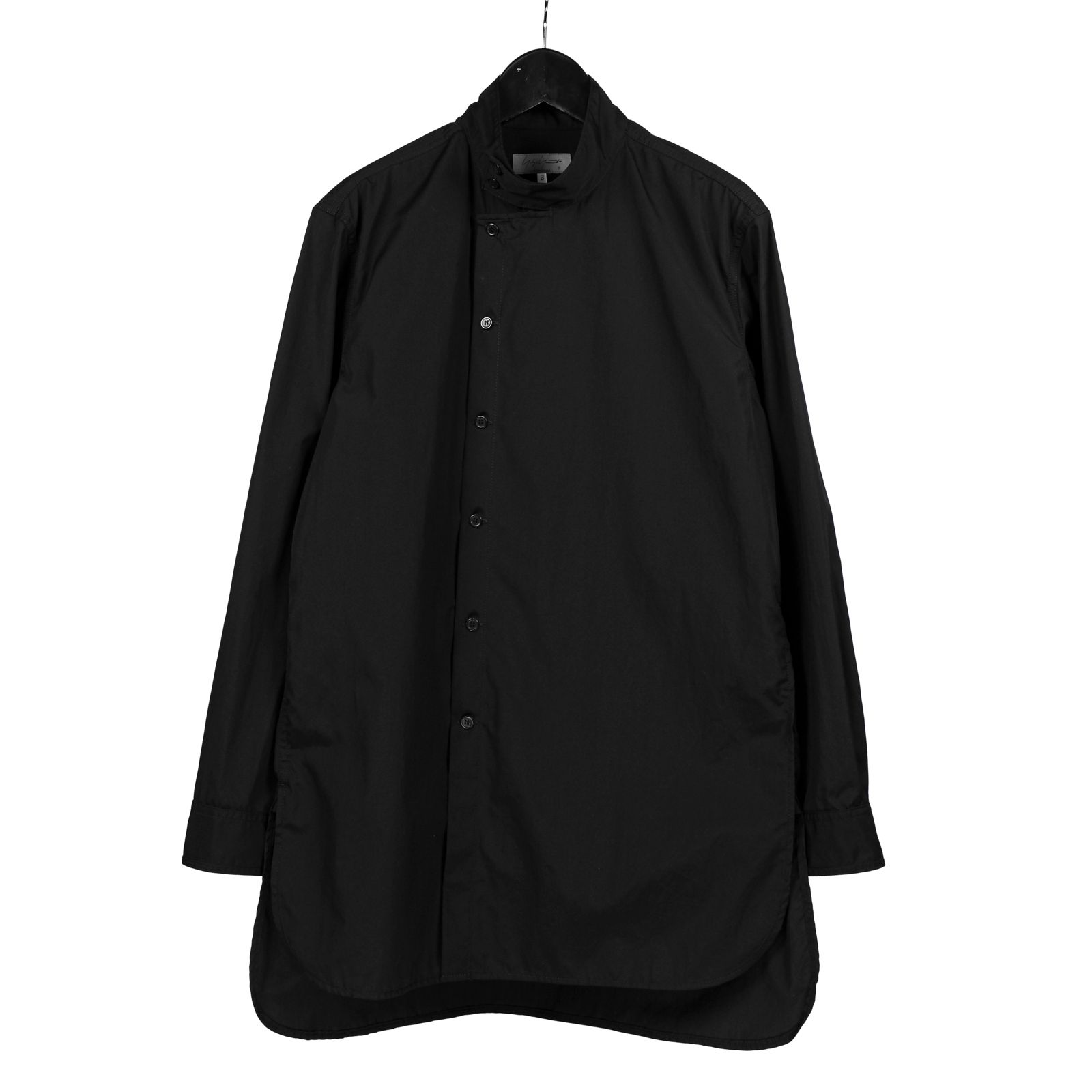 yohji yamamoto - pour homme | スタンドカラー二重B / シャツ