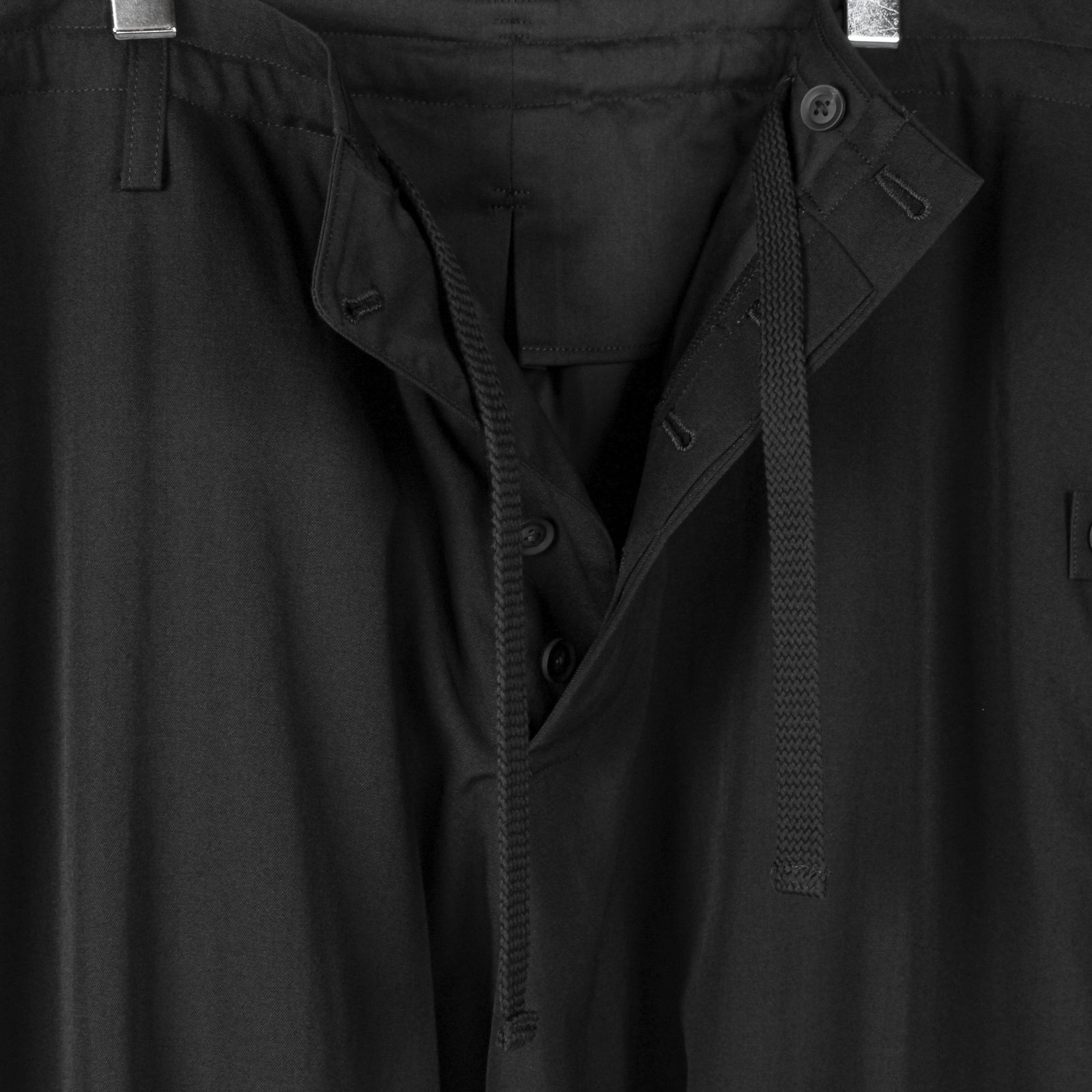 yohji yamamoto - pour homme | 細サルエルP (メンズ) / シワギャバ