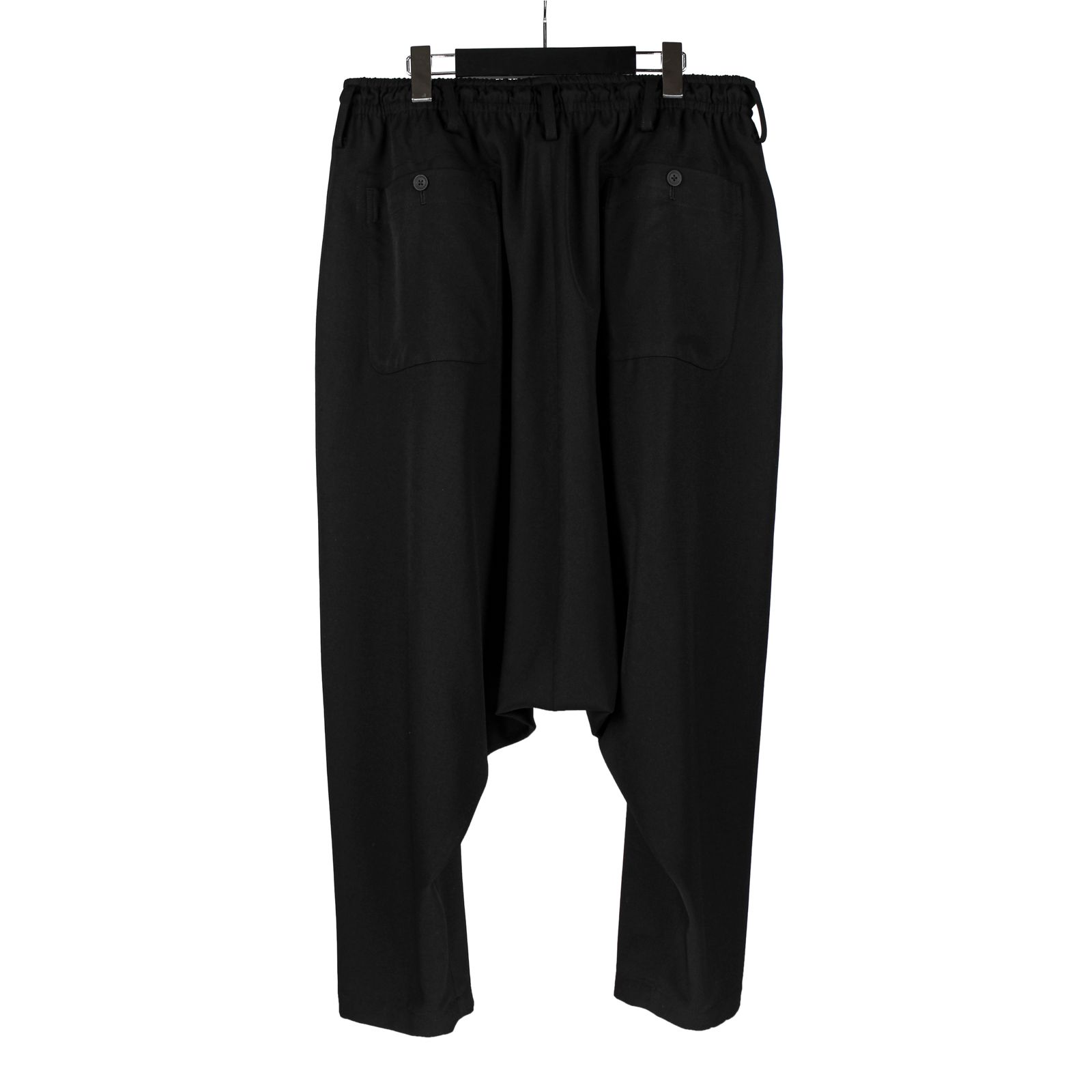 Y's サルエルパンツ 黒 YK-P8-002-2 ¥33,000 Y's サルエルパンツ 黒 YK