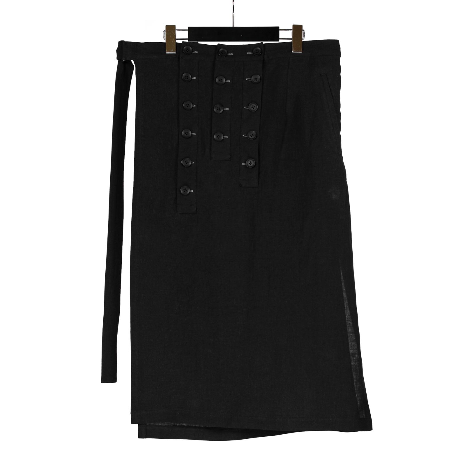 yohji yamamoto - pour homme | 配色ホールラップS / ラップスカート