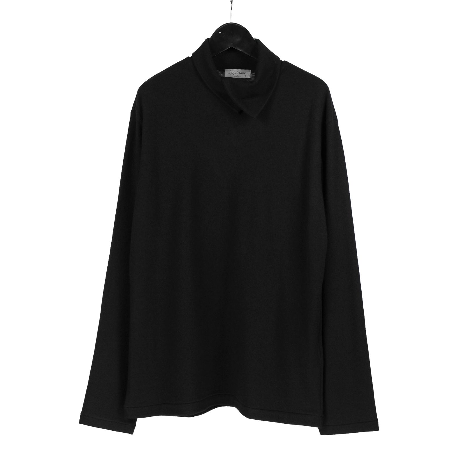 yohji yamamoto - pour homme | 重ね衿タートル長袖 / ニットソー
