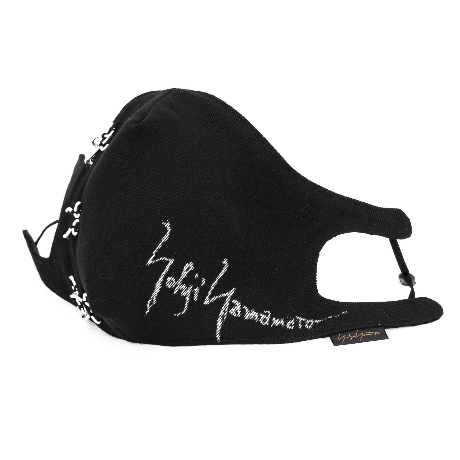 yohji yamamoto - pour homme シグニチャーカバープリントマスク / HX