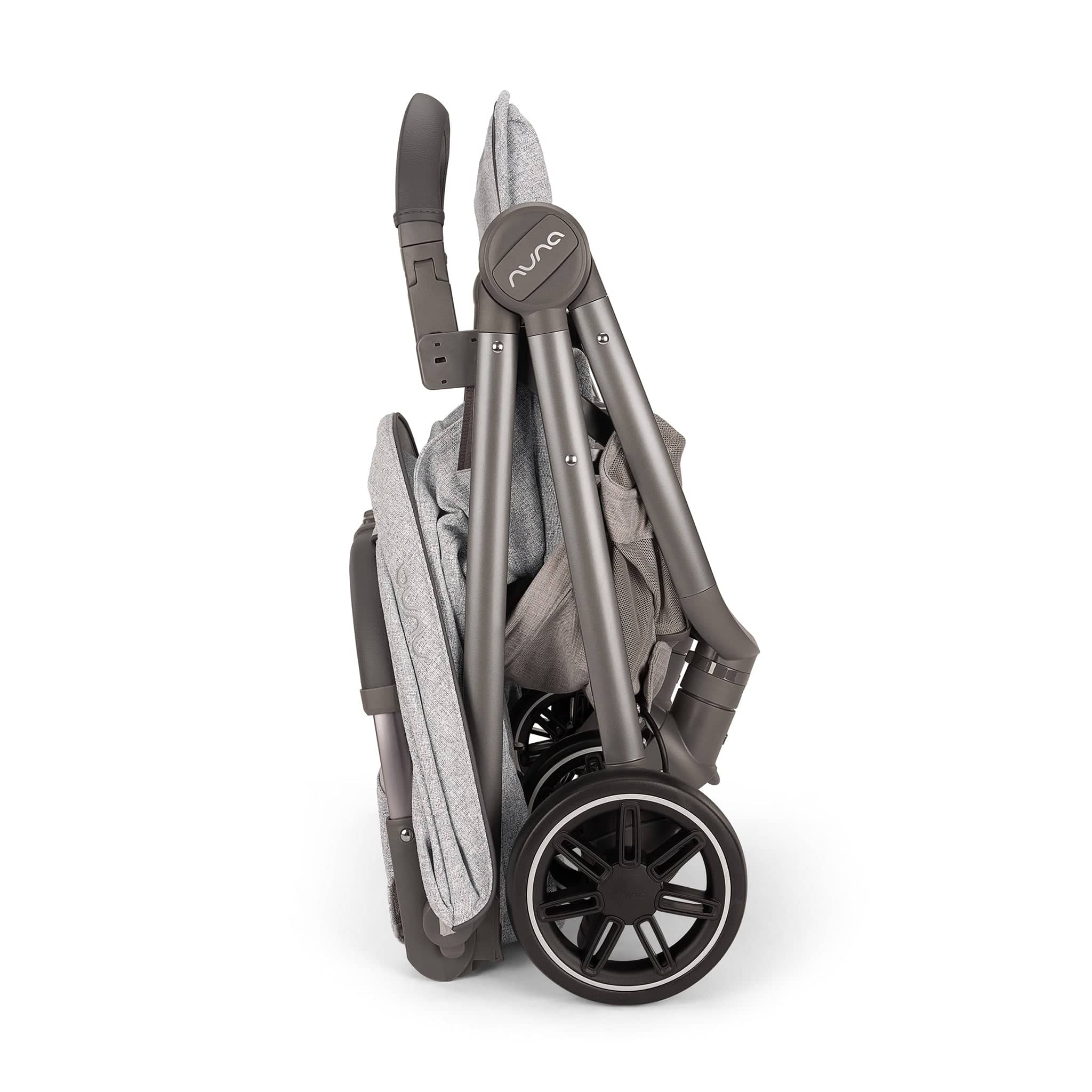 Nuna TRVL Self-Folding Compact Stroller - Sterling – Albee Baby