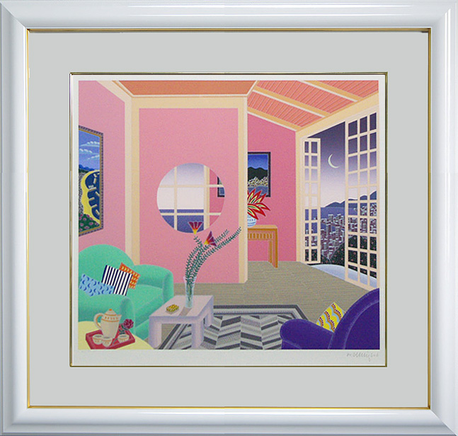 トーマス・マックナイト（Thomas McKnight）版画 神戸ピンクルーム