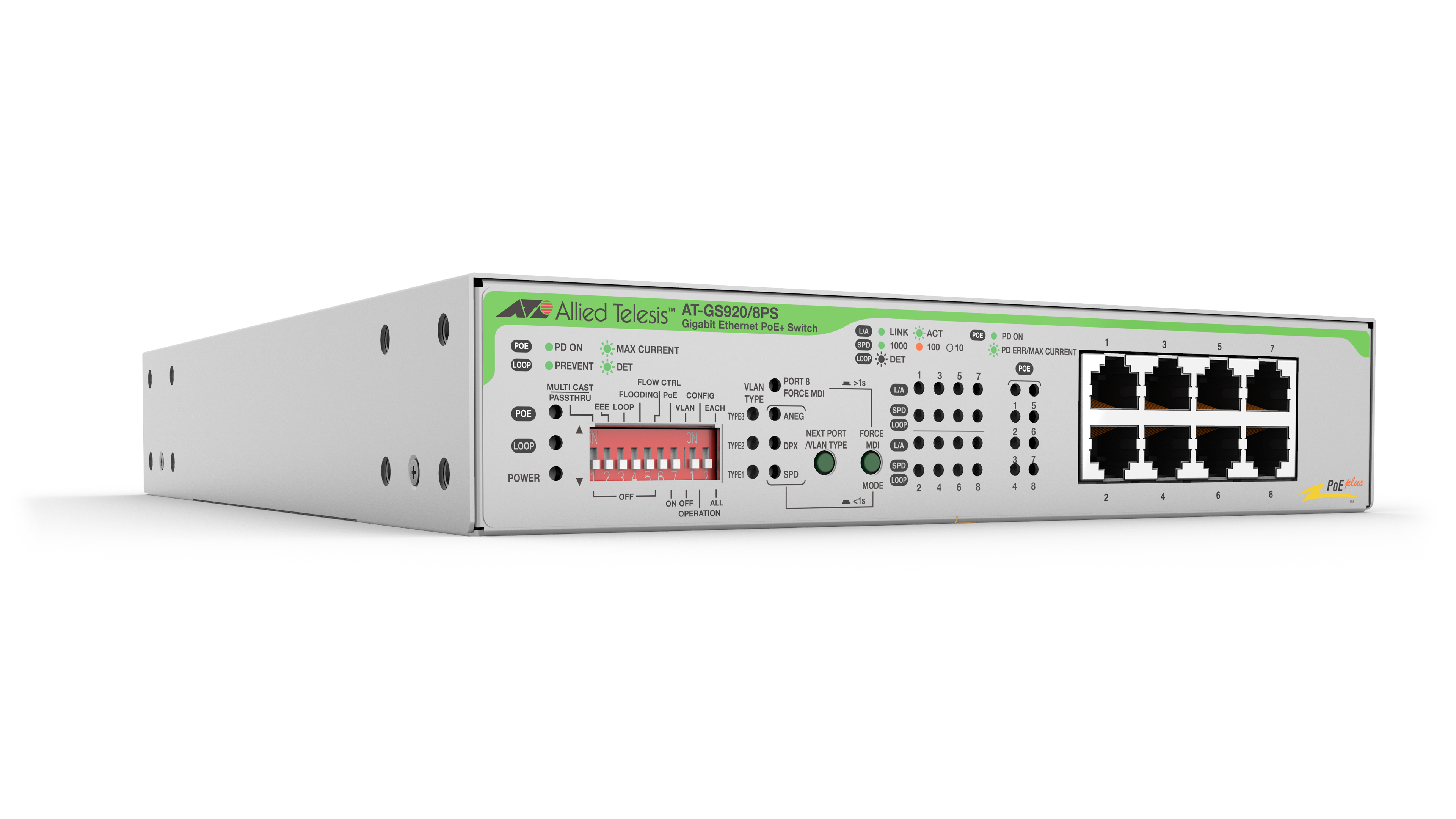 GS920/8PS | Allied Telesis