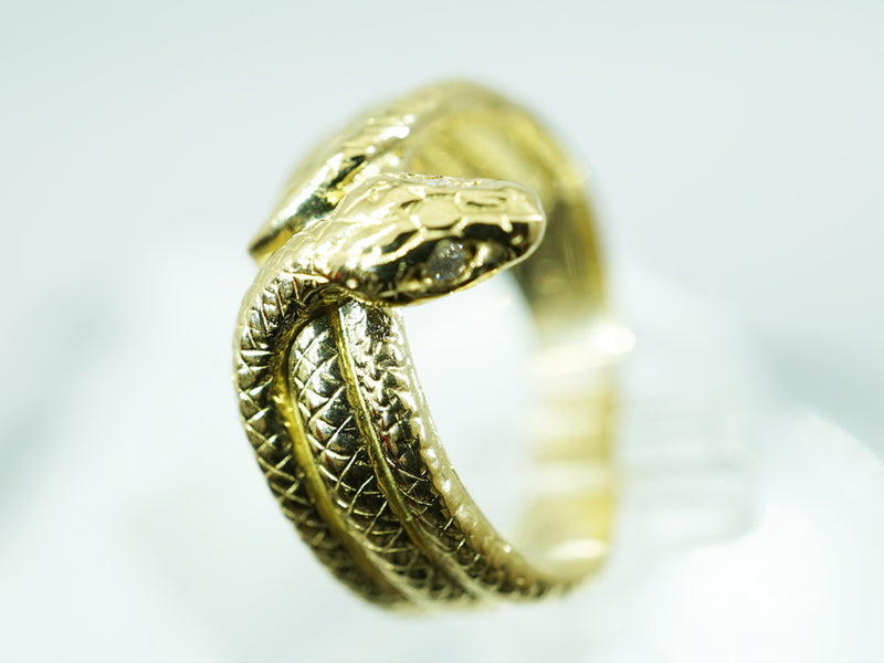K18 ダイヤモンドR 蛇のリング – オールジュエリー公式ショップ