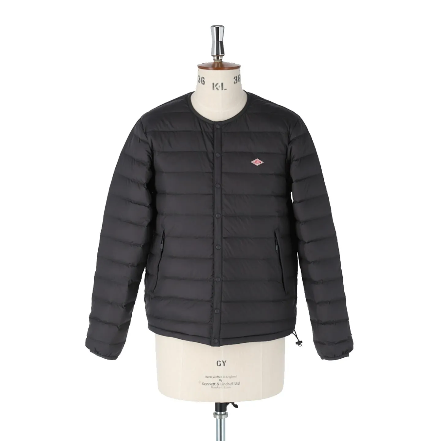 Inner Down Crewneck Jacket Black Danton  A L'O - 1905