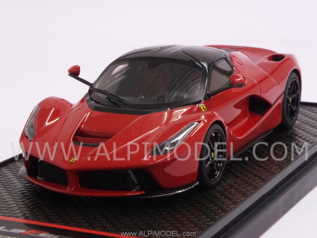 bbr Ferrari LaFerrari Special Edition (Red/Black Roof) (1/43 scale