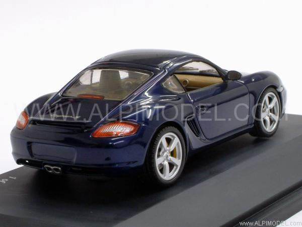 schuco Porsche Cayman S (Night Blue) (1/43 scale model)