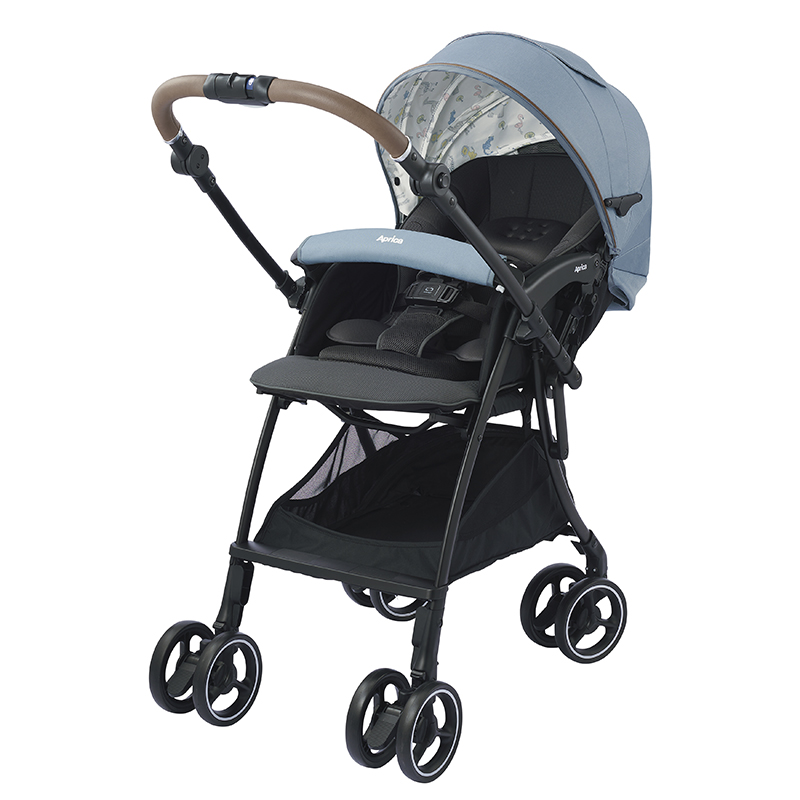 【値下中・レインカバー付】アップリカ　ラクーナビッテクッション　ベビーカーAB型 ラクーナ ビッテ クッション<2024年モデル>(アカチャンホンポ限定