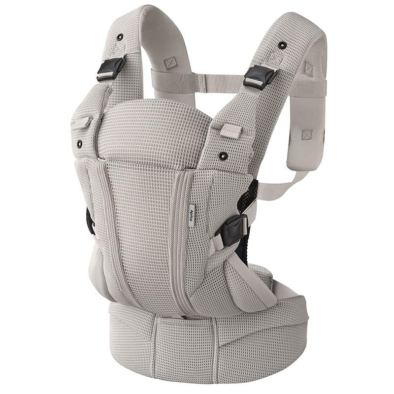 抱っこひも「ラクリス」 新色ホワイトアッシュ 7月上旬新発売