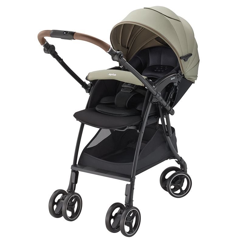 軽量オート4輪両対面A形ベビーカー「ラクーナ クッション」シリーズに