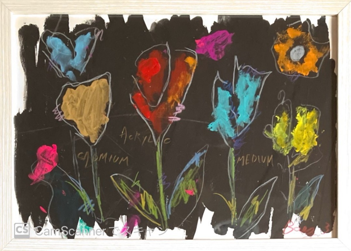 チューリップ」 by m-t｜Artmeter｜暮らしを彩るアートが、きっと見つかる