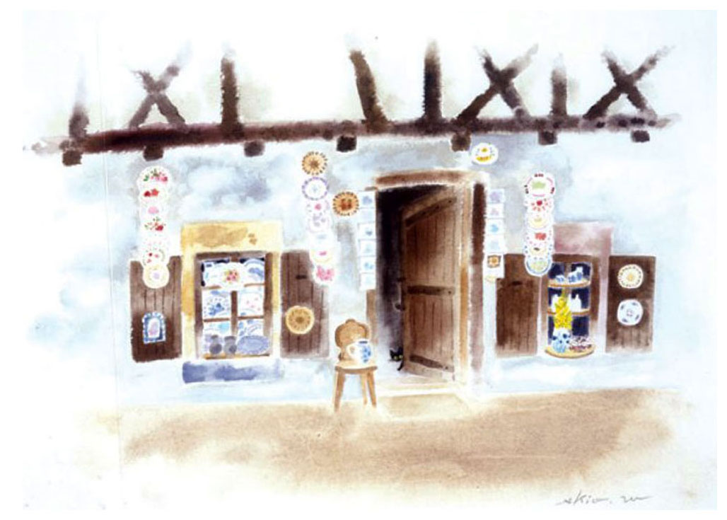 渡辺あきお 絵画(ダイヤモンド・スクリーニング) 小さな勇気 4824