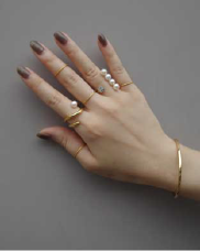 ancient] K10 multi stud mini hoop pierced earring｜ARTIDA OUD