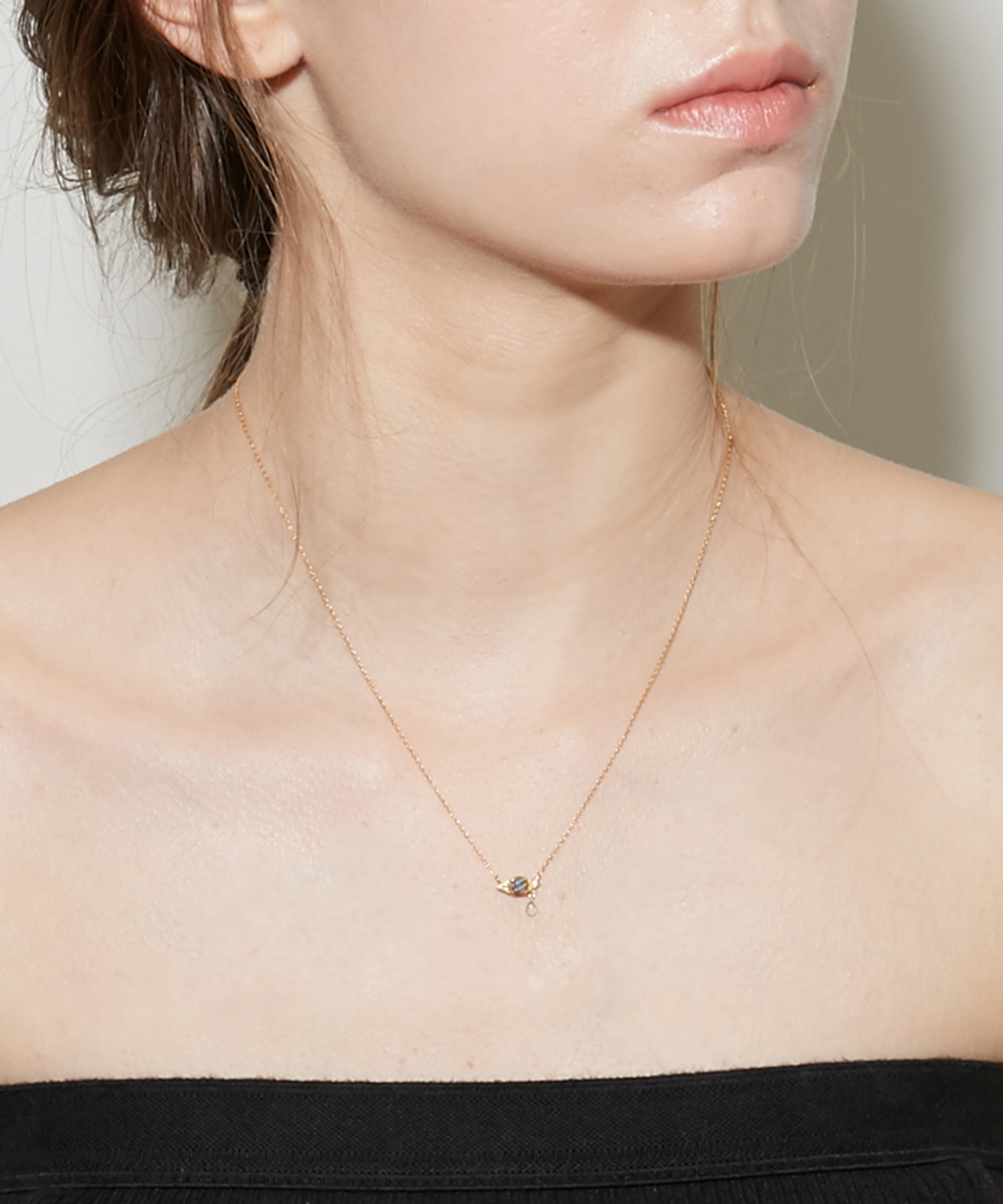 eden] evil eye K10 london blue topaz necklace｜ARTIDA OUD（アル