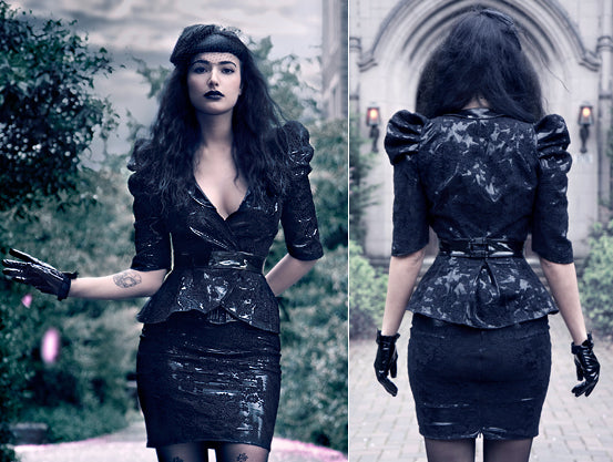 Artifice Products - Victorian lace overlay Jacket – Artifice Clothing