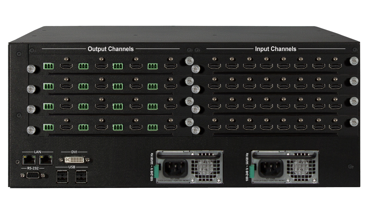 DVP500x - 4K@60対応 ビデオウォールプロセッサー 製品詳細 | Arvanics