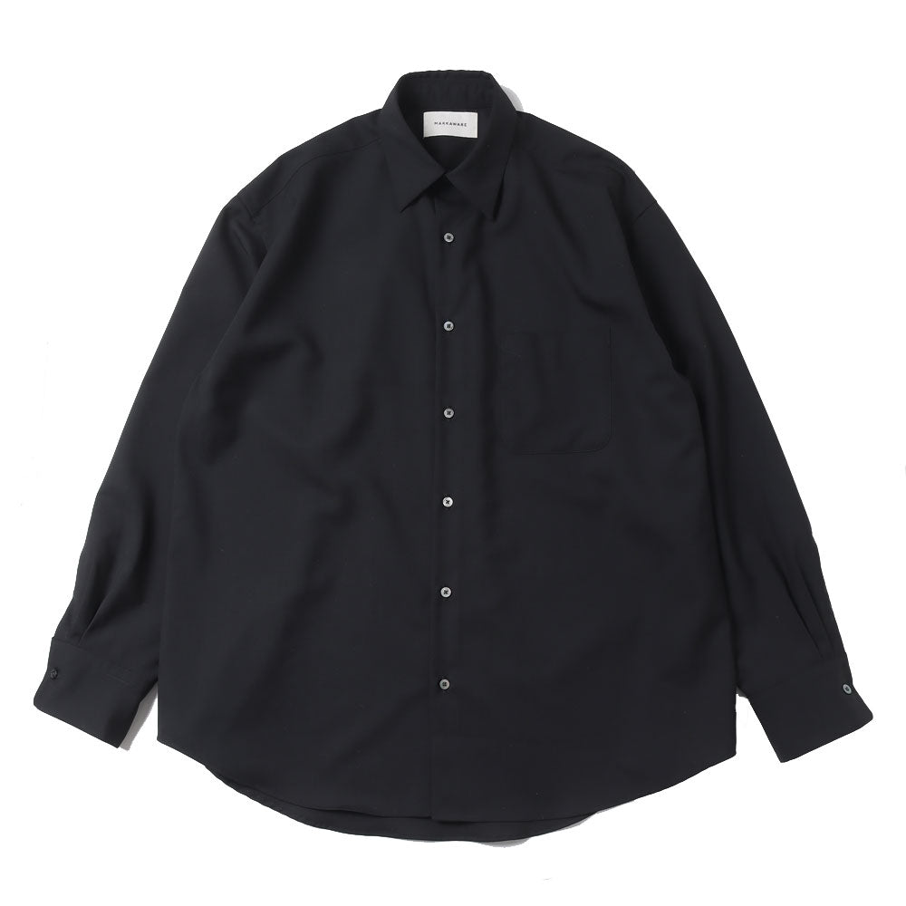 MARKAWARE(マーカウェア) - COMFORT FIT SHIRT ORGANIC WOOL 2/80