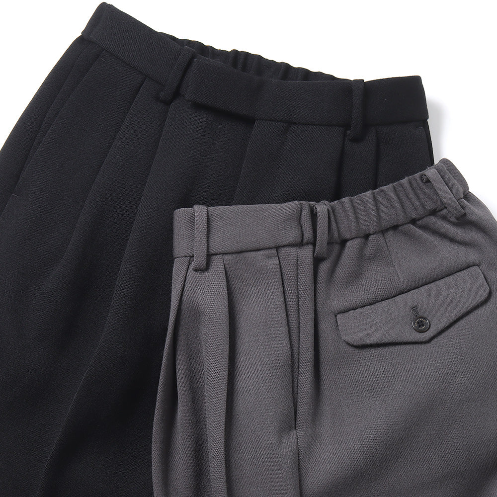 MARKAWARE(マーカウェア) - DOUBLE PLEATED CLASSIC WIDE TROUSERS
