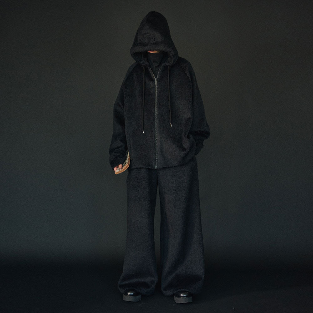 LAD MUSICIAN(ラッドミュージシャン) - SHAGGY SWEAT ZIP UP PARKA – Area